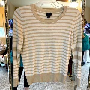 Worthington sweater metallic